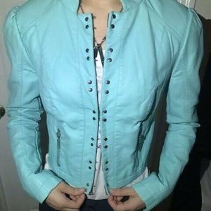 Guess Women's S hook button up Leather
